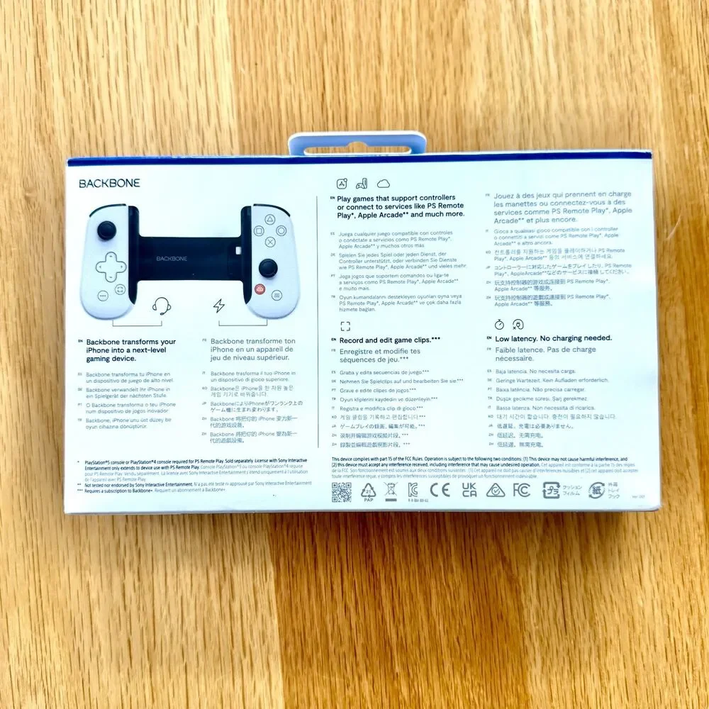 Backbone One PlayStation Edition iPhone Lightning Controller BB02PWSW New BOX
